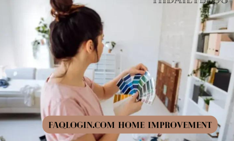 FAQlogin.com home improvement