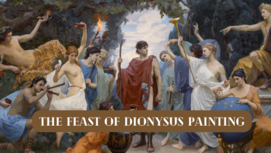 The Feast of Dionysus Painting