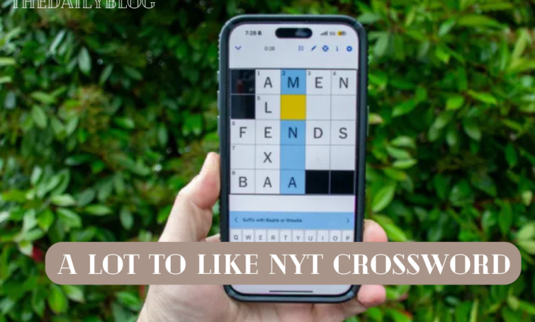 A Lot to Like NYT Crossword